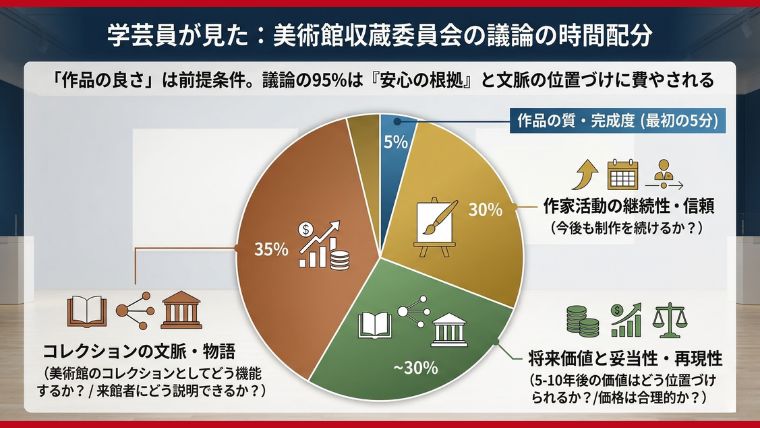 収蔵の判断プロセス