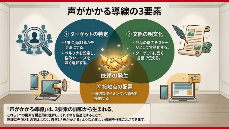 声がかかるアート作家動線の3要素