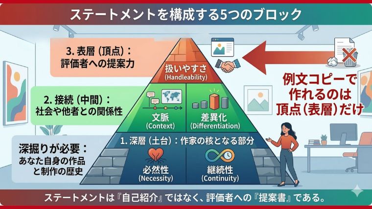 ステートメントを構成する5つのブロック