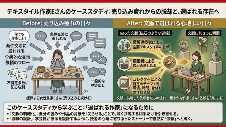 売り込み疲れからの脱却と選ばれる存在へ